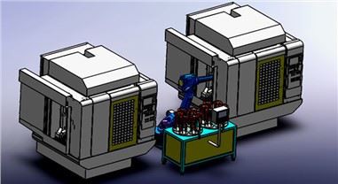 RBR616 मशीन टेंडिंग रोबोट