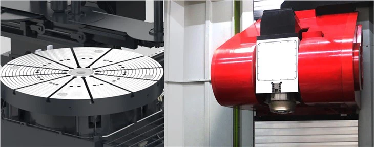HMU140P Five-axis CNC Horizontal Machining Center
